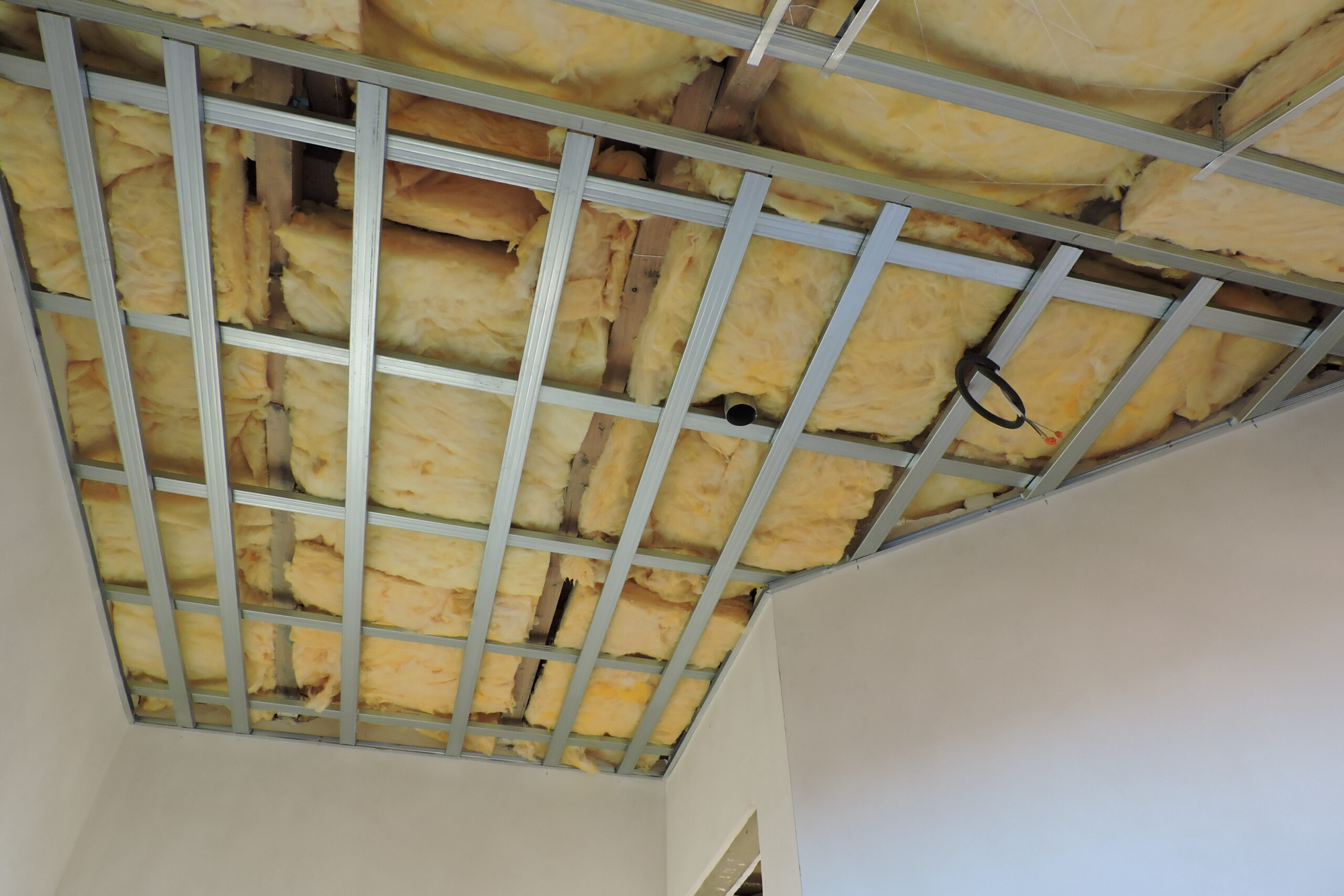 Photo d'une isolation plafond